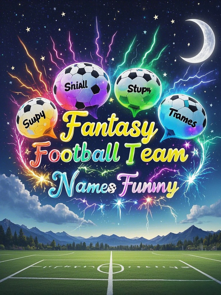 Fantasy Football Team Names Funny