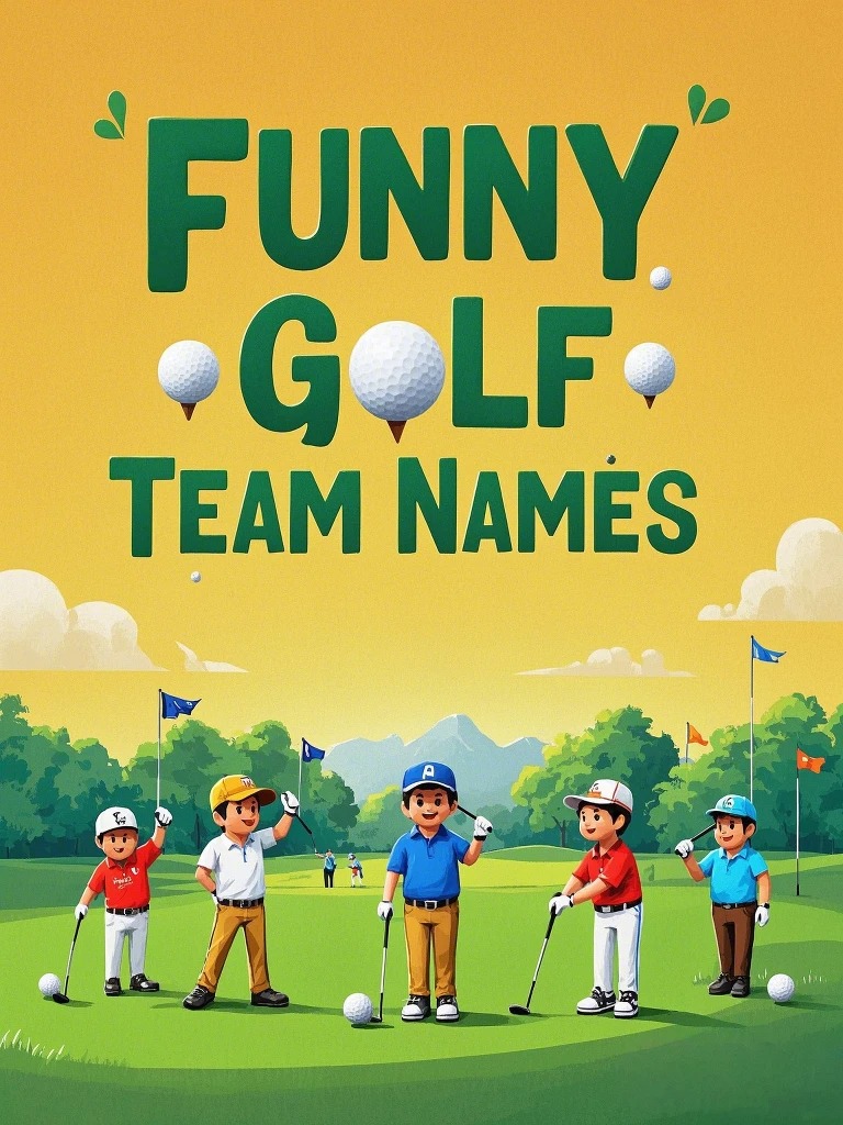 Funny Golf Team Names