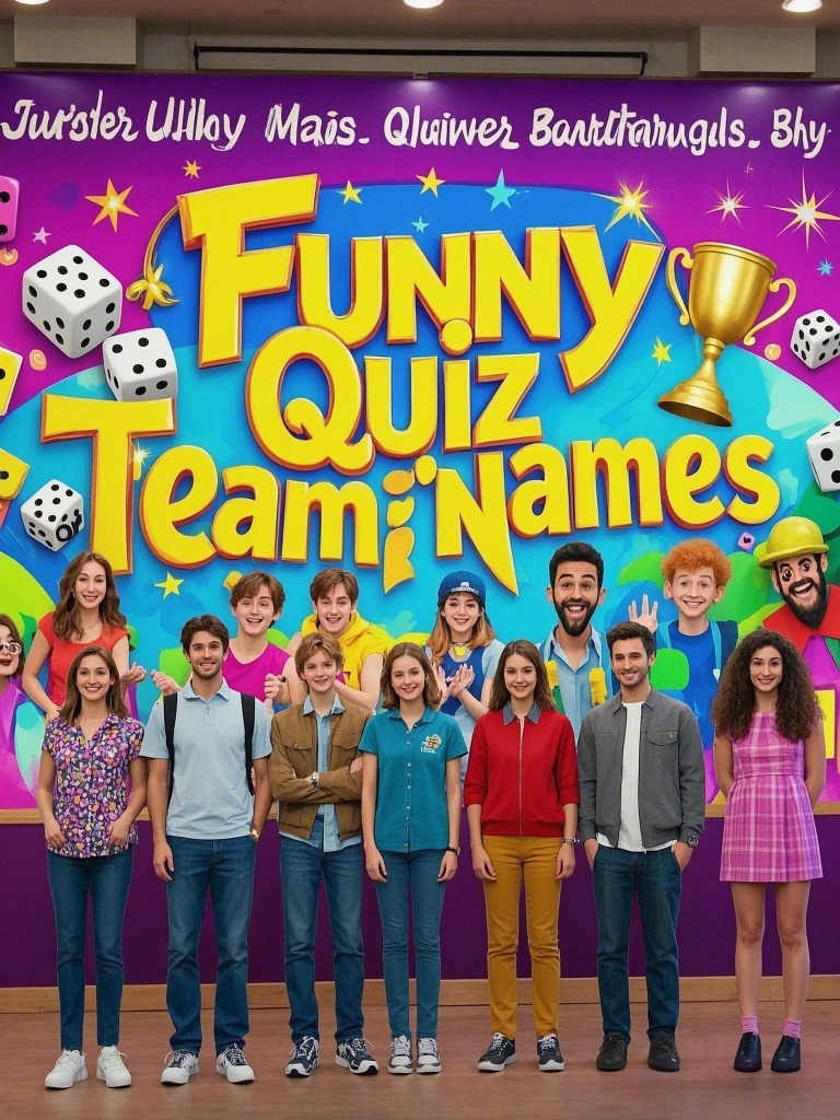 Funny Quiz Team Names