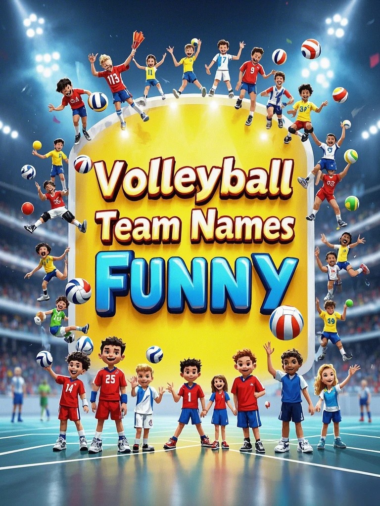 Funny Volleyball Team Names