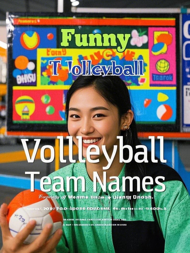 Volleyball Team Names Funny